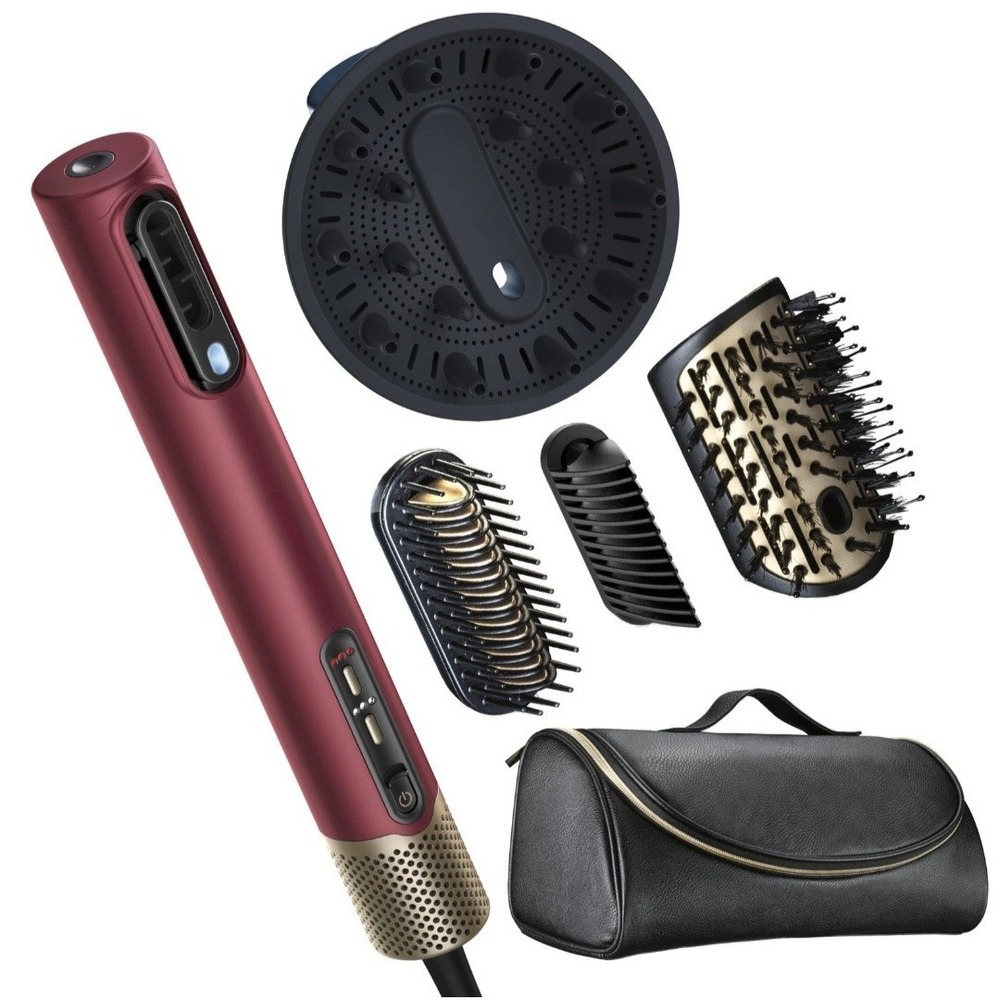 Infiniti Pro Conair 5-in-1 Hair Dryer Wand Styler Ionic Straightener Set New!
